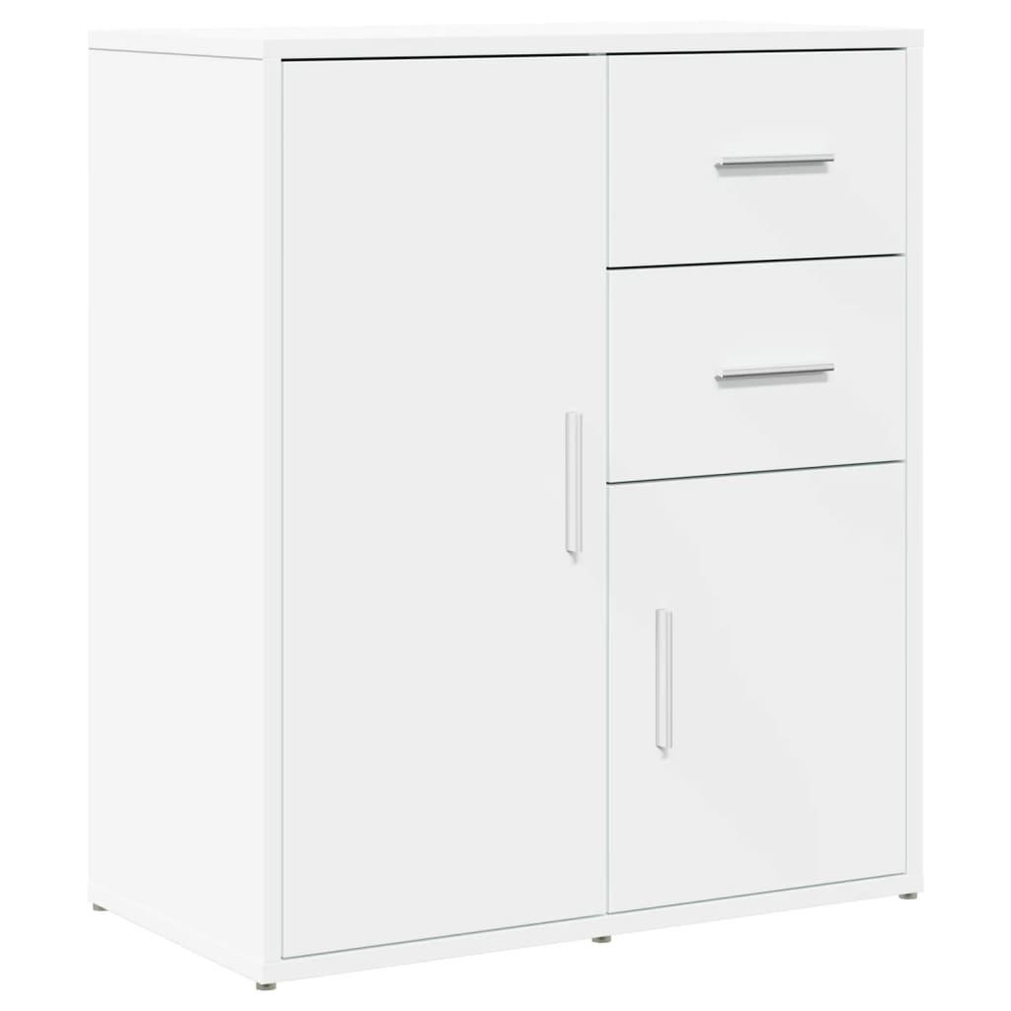 Voir la diapositive 2 : VIDAXL Buffet blanc 60x31x70 cm bois d'ingenierie