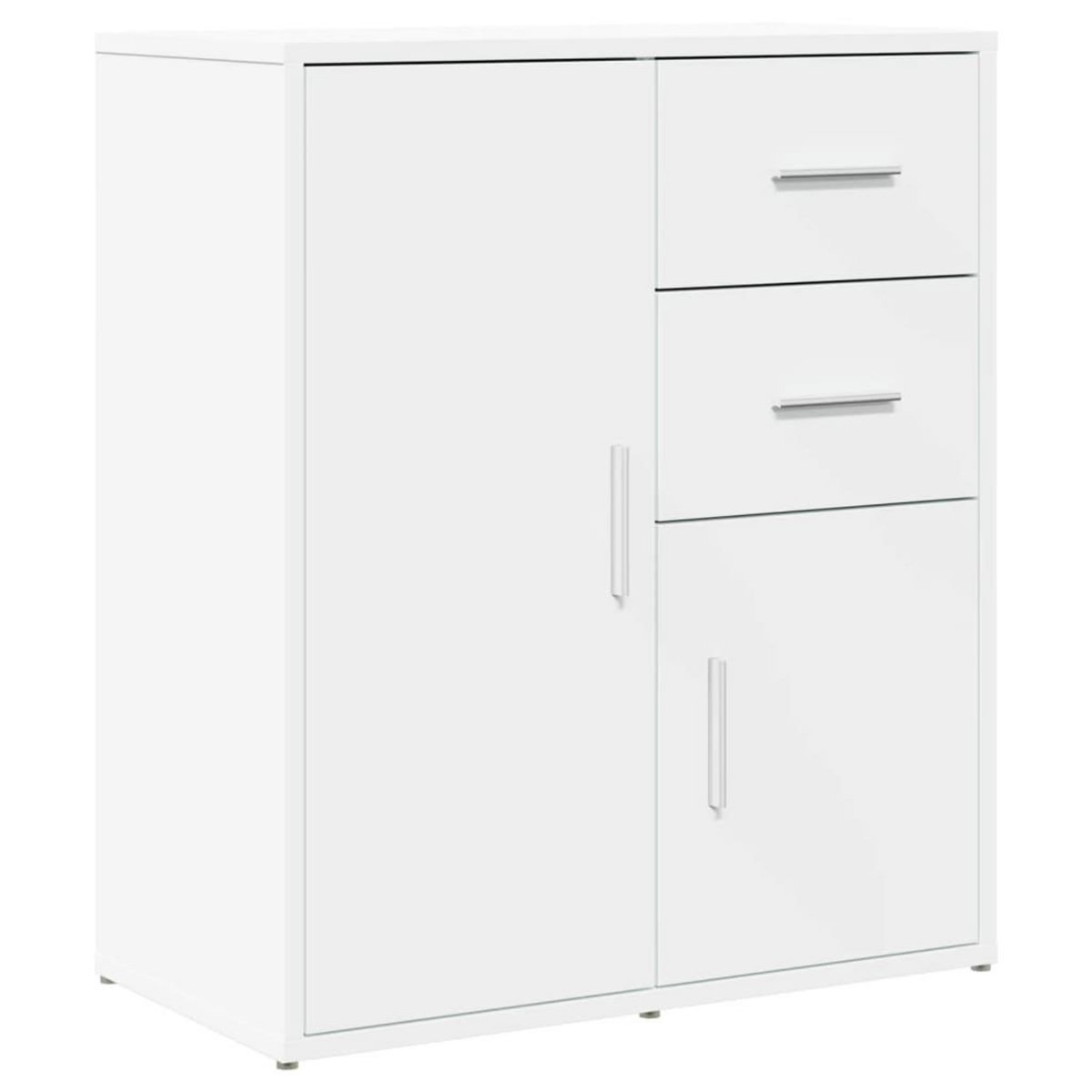 VIDAXL Buffet blanc 60x31x70 cm bois d'ingenierie