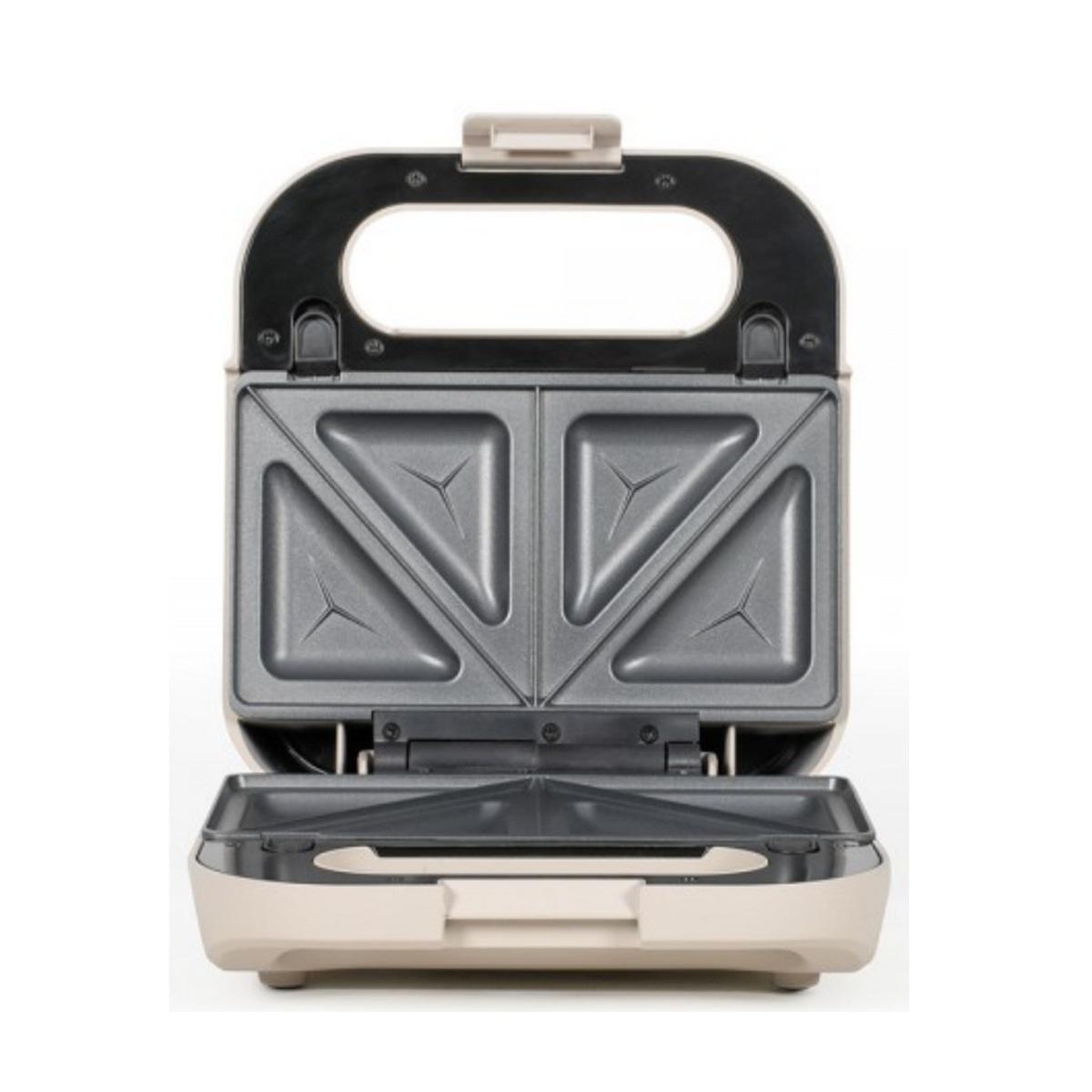 Voir la diapositive 3 : LIVOO Croque gaufre grill 750w crème - dop256c