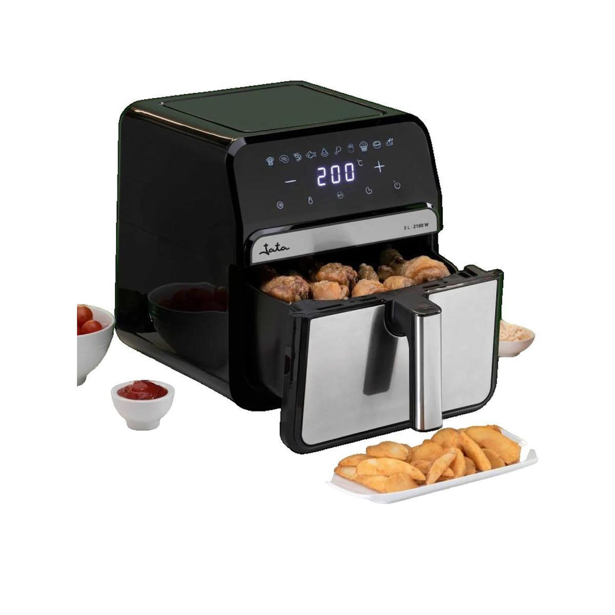 JATA Friteuse Jata JEFR1242 Noir 8L