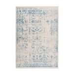 Paris Prix Tapis Vintage à Poils Courts  Baroque VI  Bleu. Coloris disponibles : Bleu