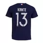 FFF Kante T-shirt Supporter Marine Homme Equipe de France