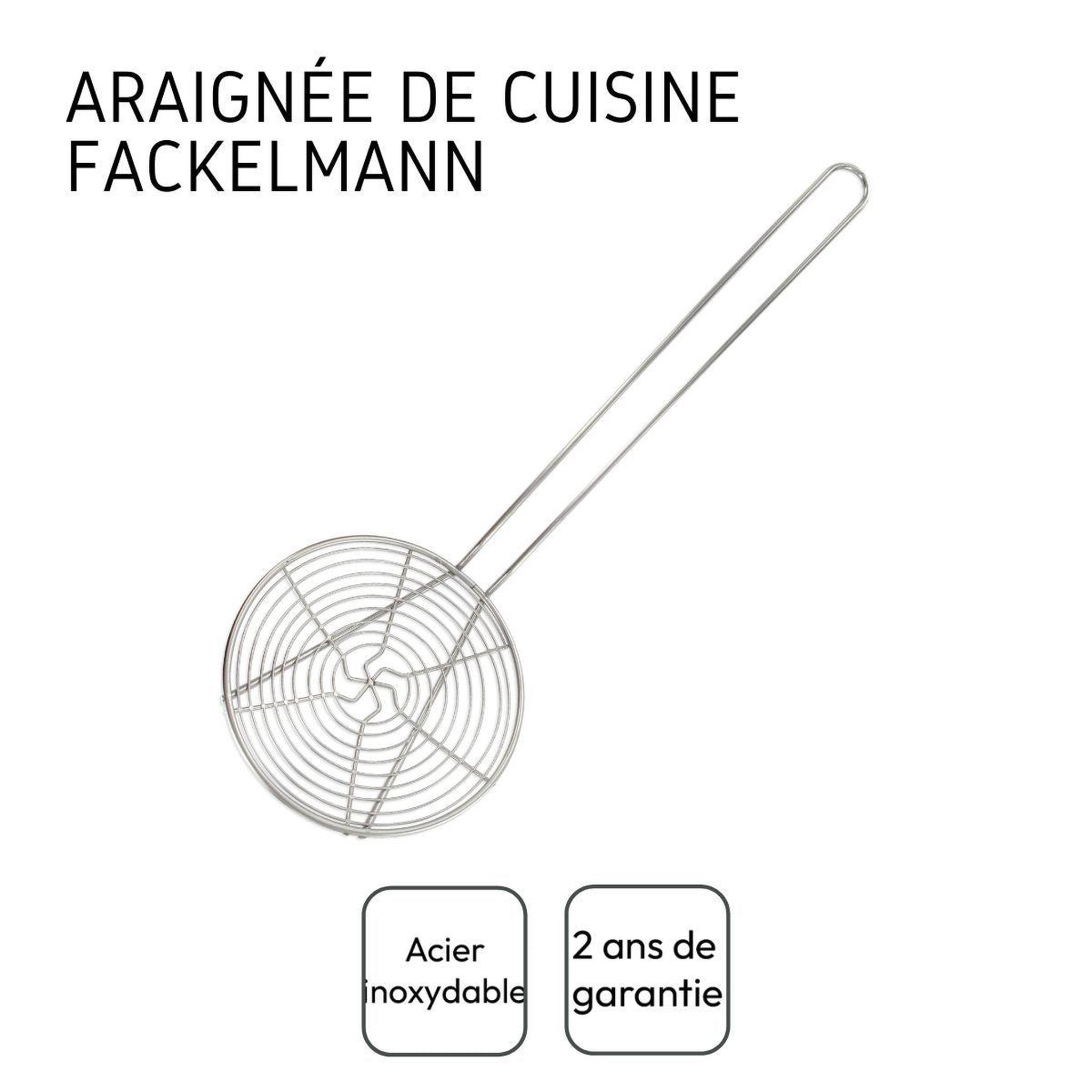Voir la diapositive 4 : Fackelmann Araignée étamée diamètre 14 cm fackelmann