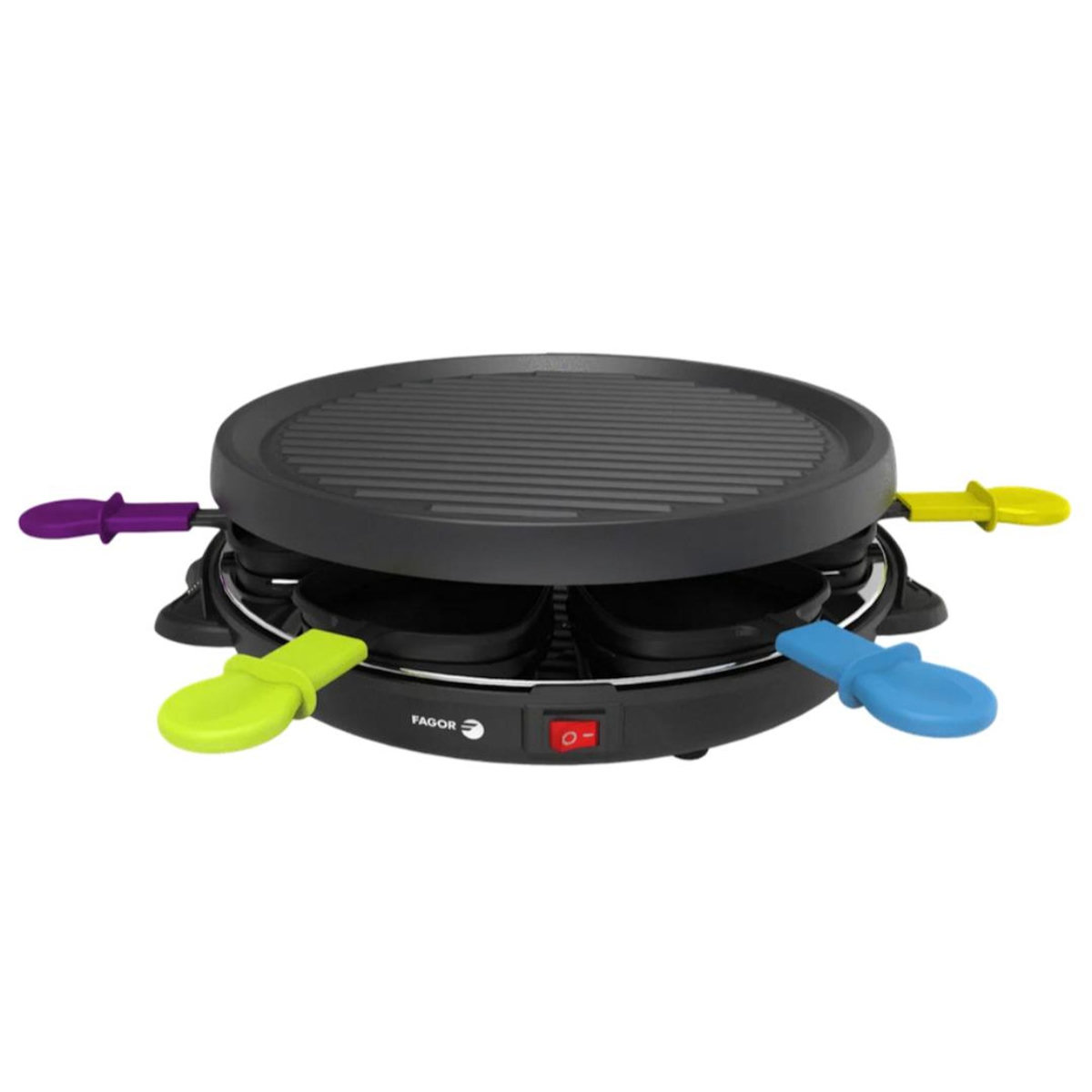 Fagor Appareil à raclette 6 personnes 800w + grill - fg830