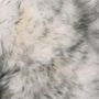 Voir la diapositive 5 : VIDAXL Coussins de chaise lot de 2 Melange gris fonce Mouton veritable