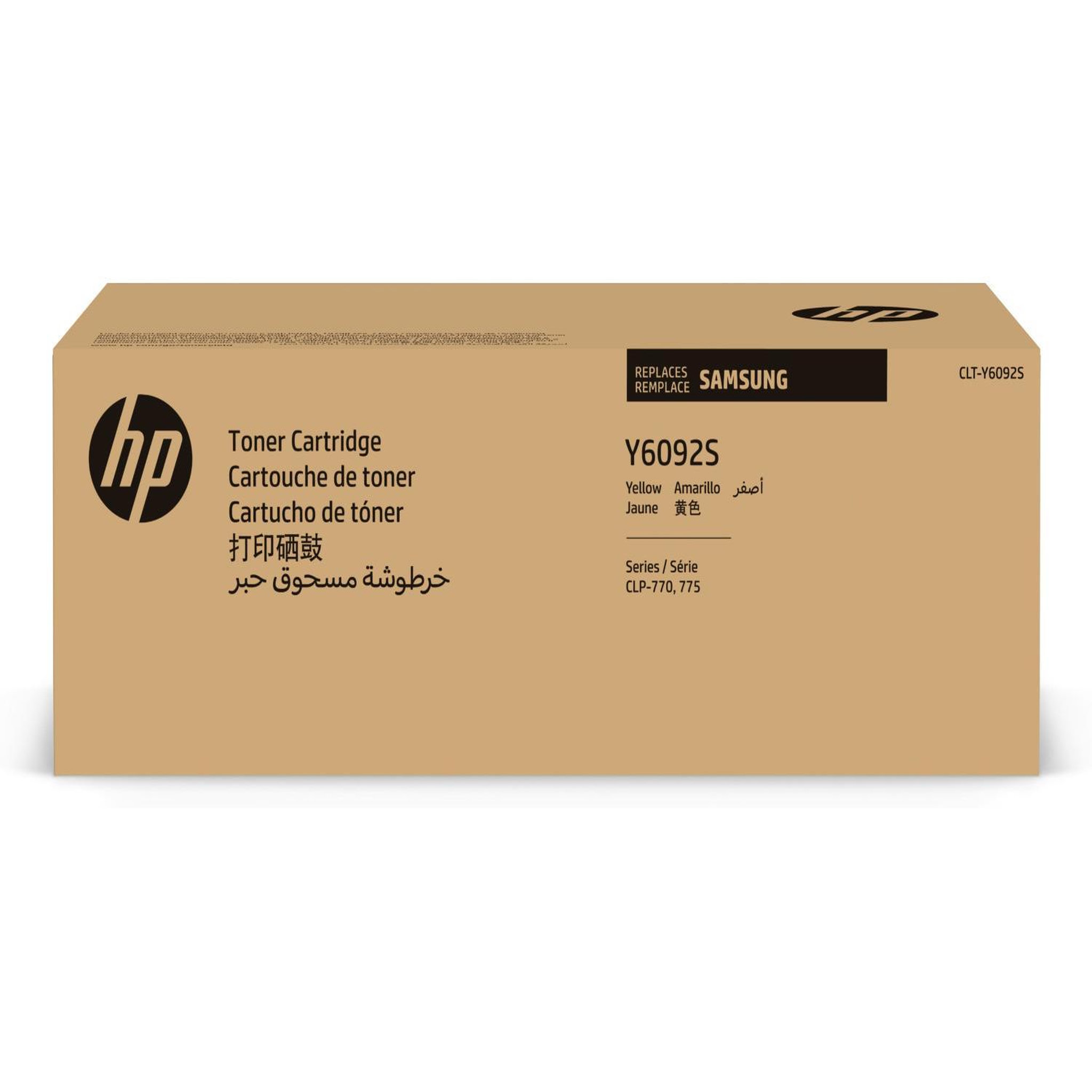 HP Samsung clt-y6092s yellow original toner cartridge cartouche de toner 1 pièce(s)