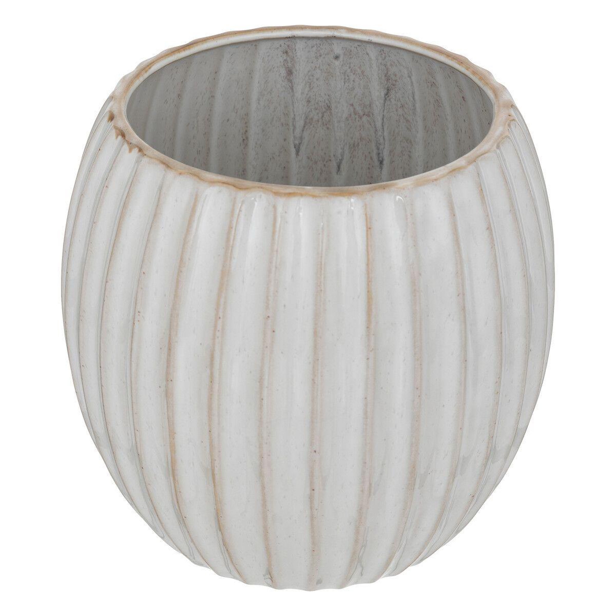 ATMOSPHERA Cache-pot en céramique  café  19cm beige