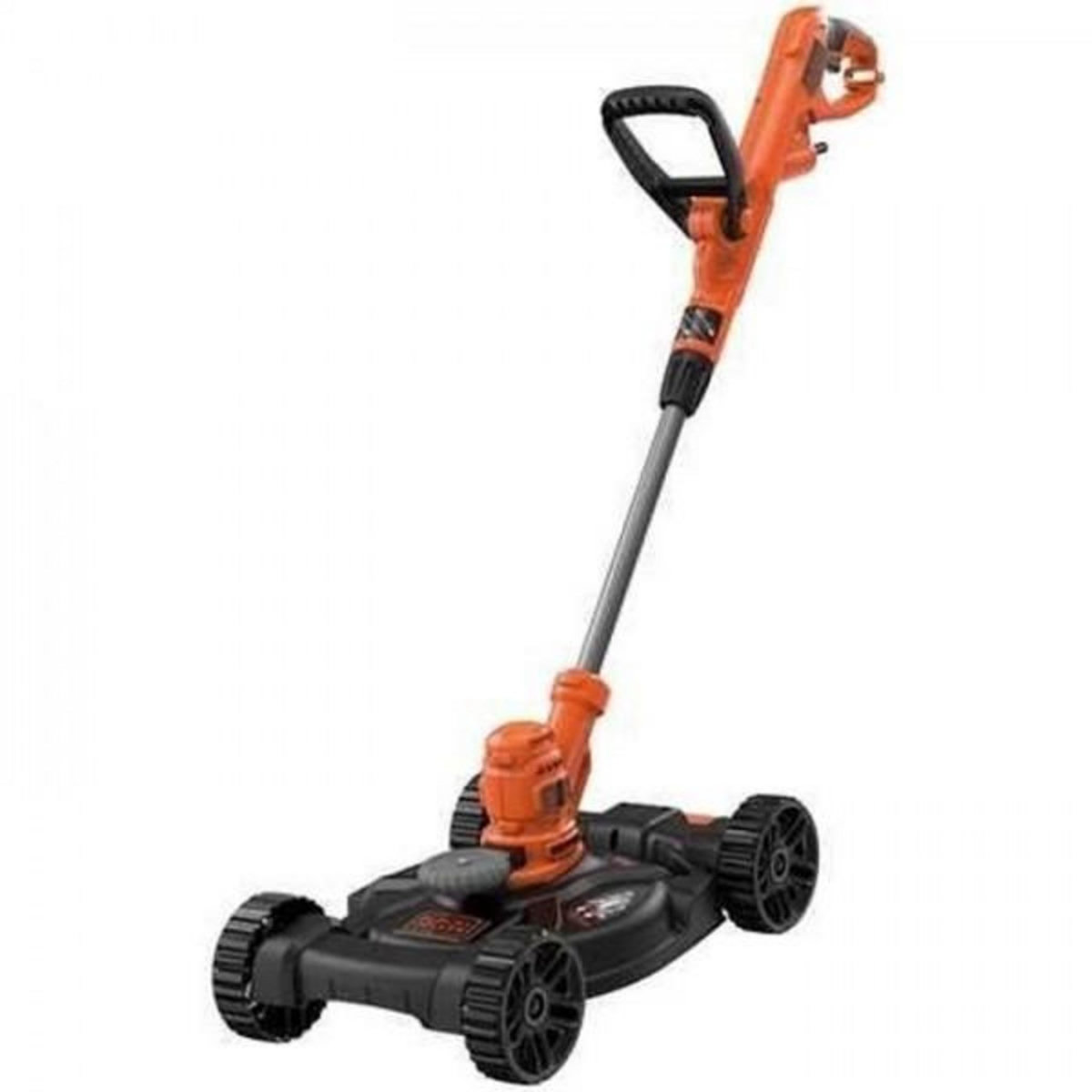 Black et Decker Tondeuse a Gazon BLACK+DECKER Outil 3-en-1 Filaire 550W Coupe-Bordures BESTA530CM-QS Dresse-Bordures et   30 cm