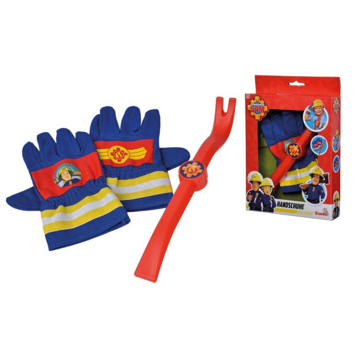 SIMBA Simba - Fireman Sam Gloves and Crowbar 109252475