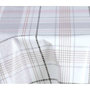 Voir la diapositive 3 : HABITABLE Nappe en toile cirée ronde Carreau - Diam. 135 cm - Ecru