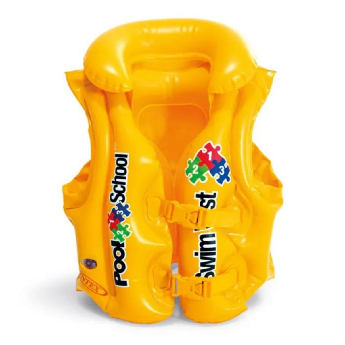 INTEX Gilet de natation bébé jaune Intex Pool School