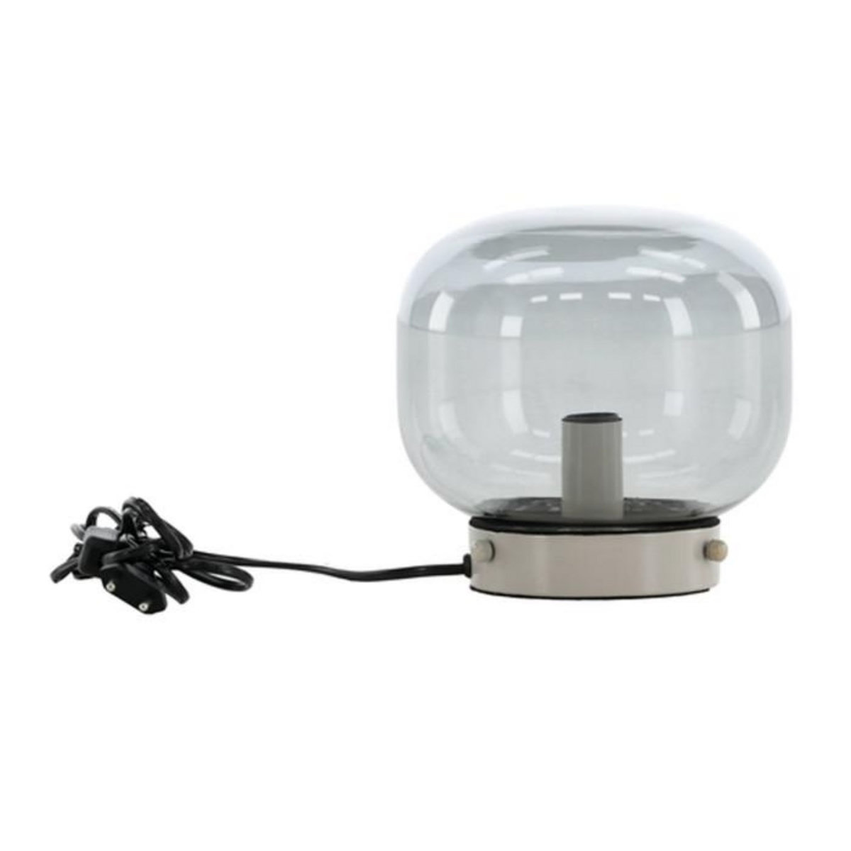 Paris Prix Lampe à Poser en Verre  Bollonelie  19cm Beige