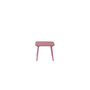 Voir la diapositive 2 : Paris Prix Table d'Appoint de Jardin Carrée  Lina  40cm Rose