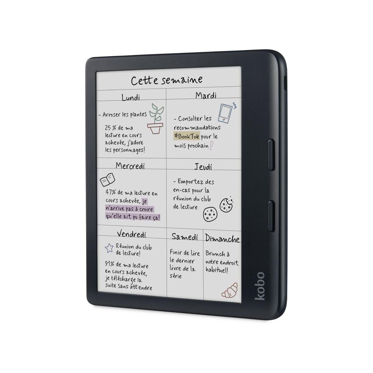 kobo Liseuse eBook Libra Colour Noire