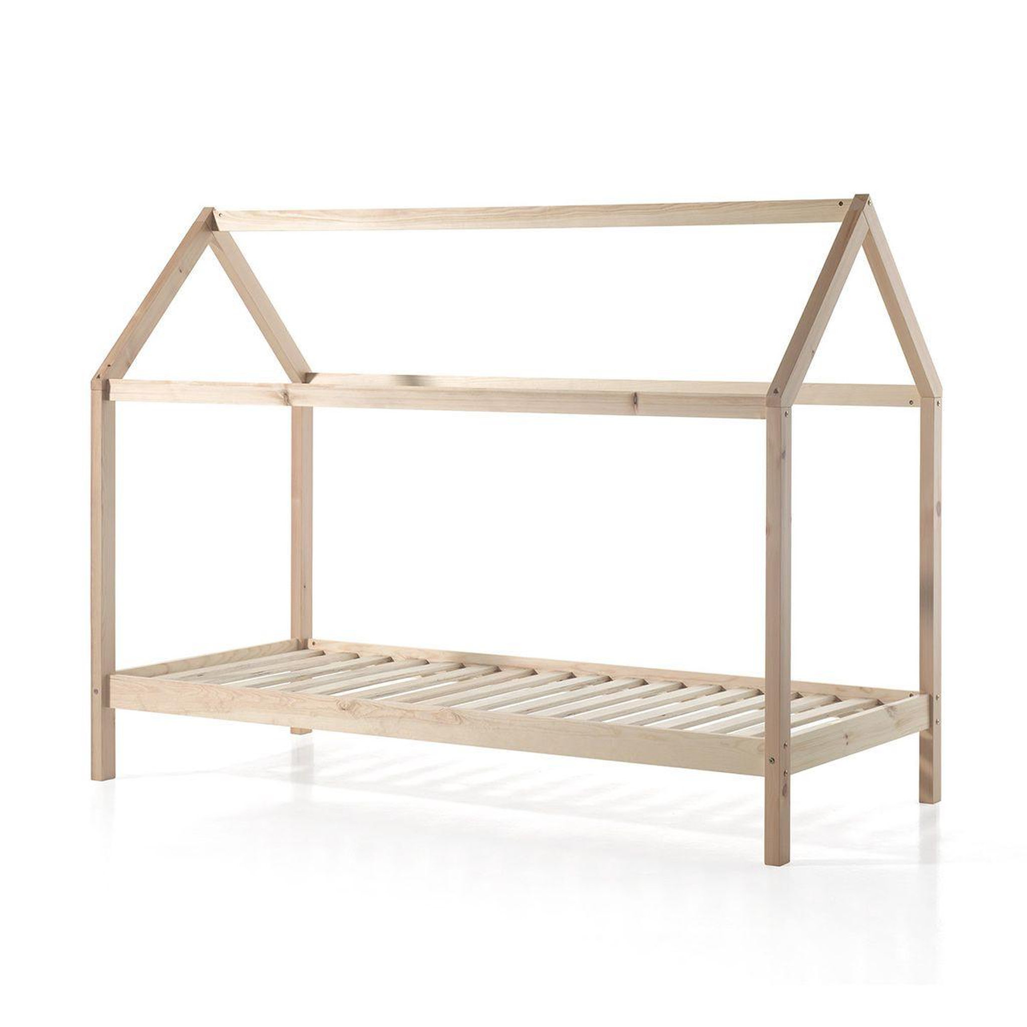 Paris Prix Lit enfant cabane  dallas  90x200cm naturel