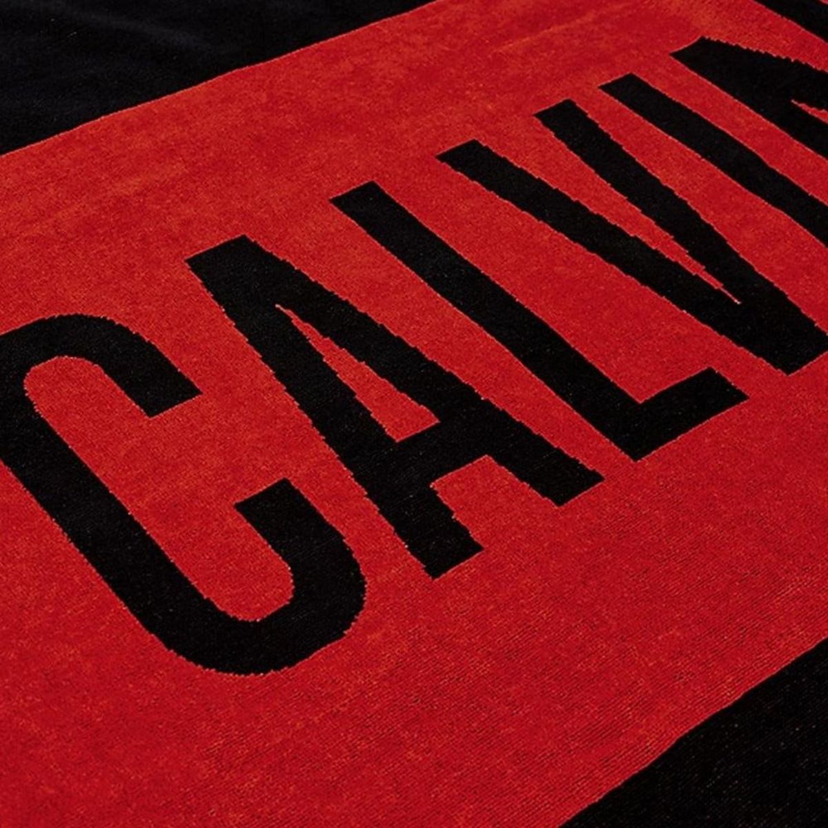 CALVIN KLEIN JEANS Serviette /Noir Homme/Femme Calvin Klein Jeans Towel block