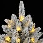 Voir la diapositive 6 : VIDAXL Sapin de Noël artificiel 300 LED et neige floquée 180 cm