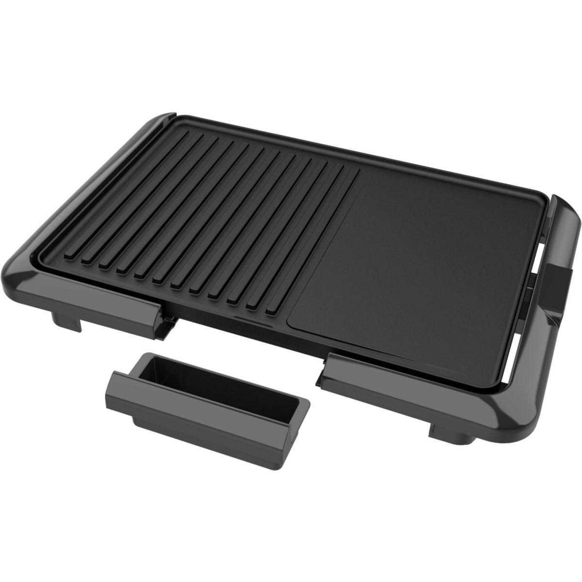 Listo Plancha électrique LPL 4 noir à poser, 35x25 cm