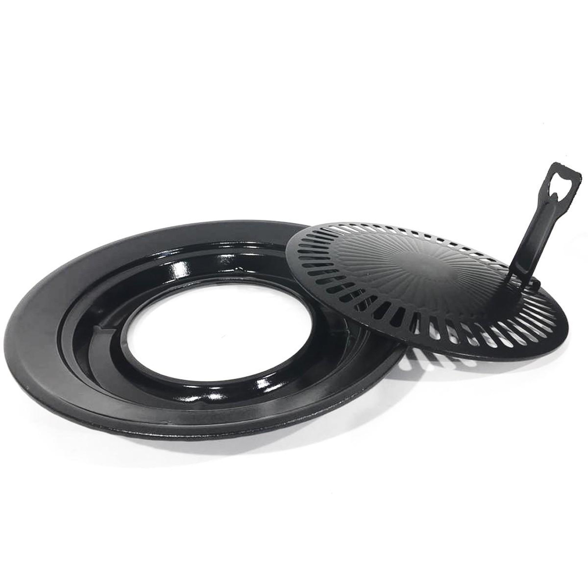 Voir la diapositive 3 : BRIXO Barbecue à gaz et Réchaud gaz 2200W Piezo + 4 cartouches gaz Camping Cuisine Exterieure