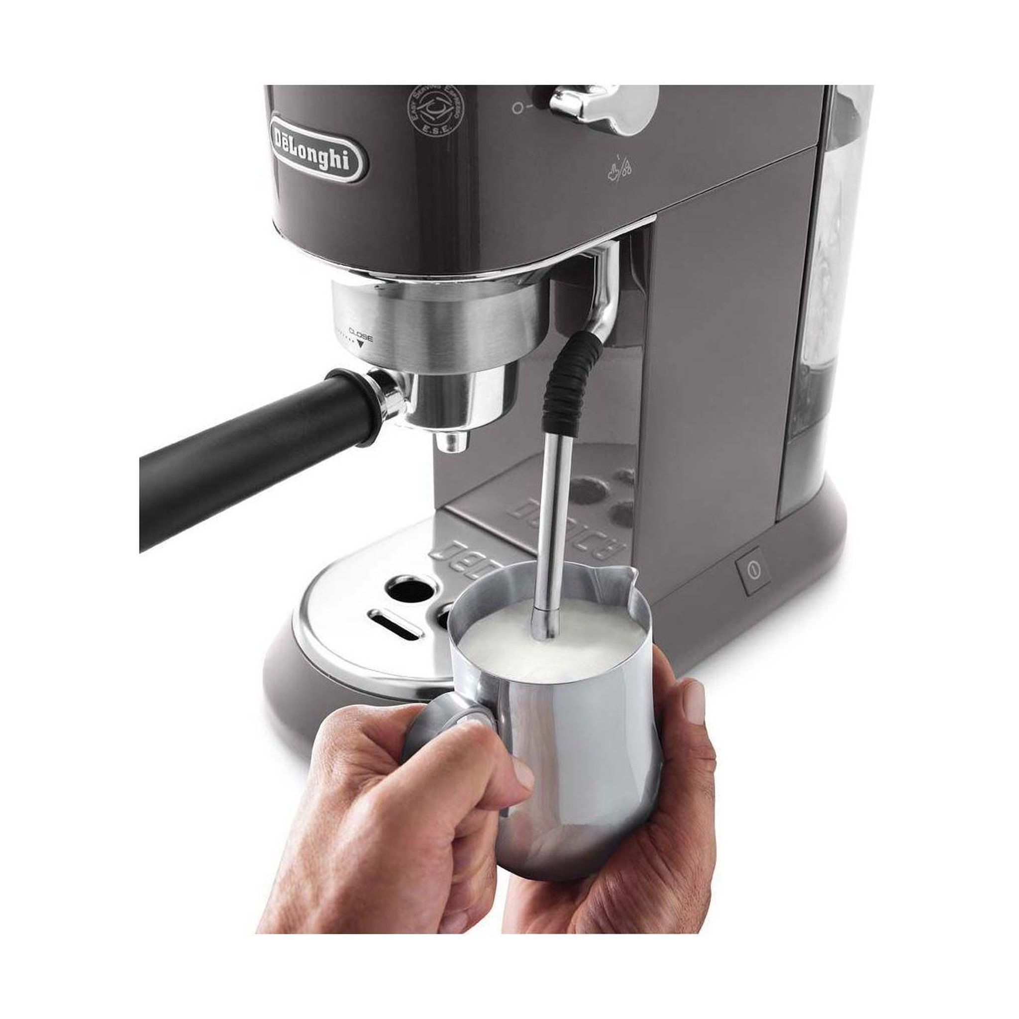 Voir la diapositive 4 : DELONGHI Machine à expresso dedica arte EC885.GY grey metallics