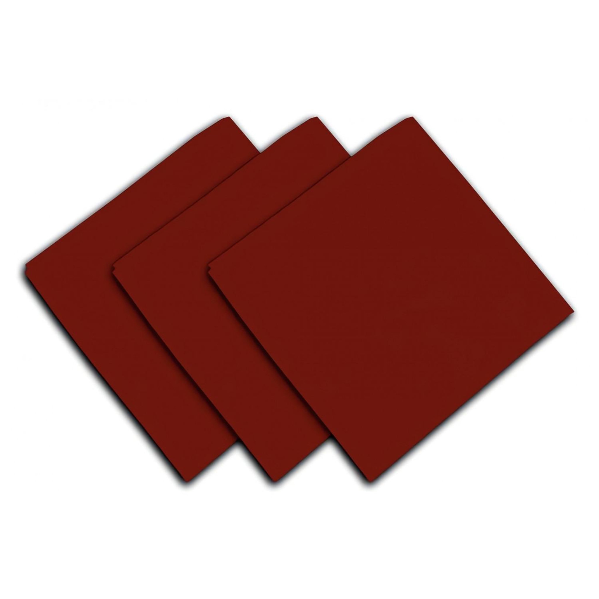 Voir la diapositive 1 : SOLEIL D'OCRE Lot de 3 serviettes de table en coton 45x45 cm PANAMA, par Soleil d'Ocre