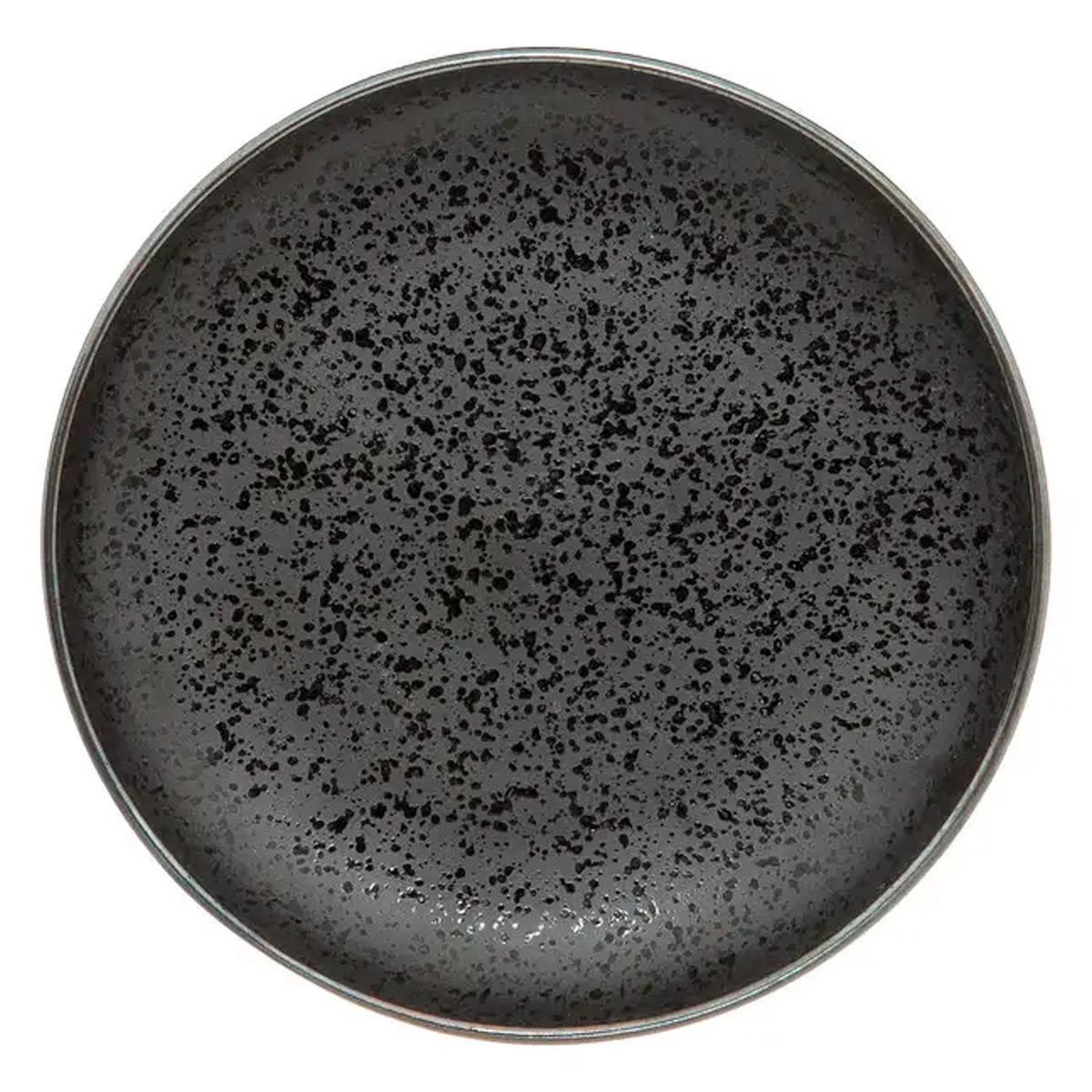 Voir la diapositive 1 : SECRET DE GOURMET Lot de 6 assiettes à dessert  loft  17cm noir