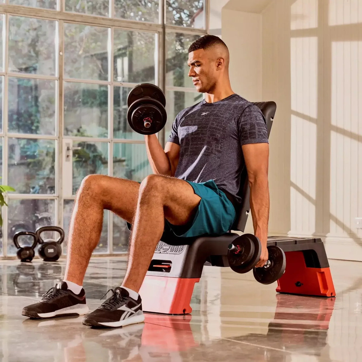 Reebok Deck multipositions Reebok - Rouge