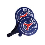 PSG Raquettes de plage - Paris Saint Germain - Balle inclus - Dimensons : 33 x 18,3 cm