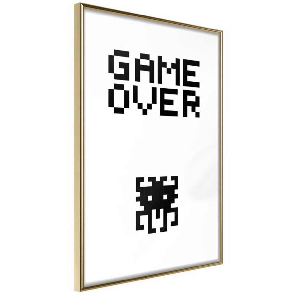 Paris Prix Affiche Murale Encadrée  Game Over