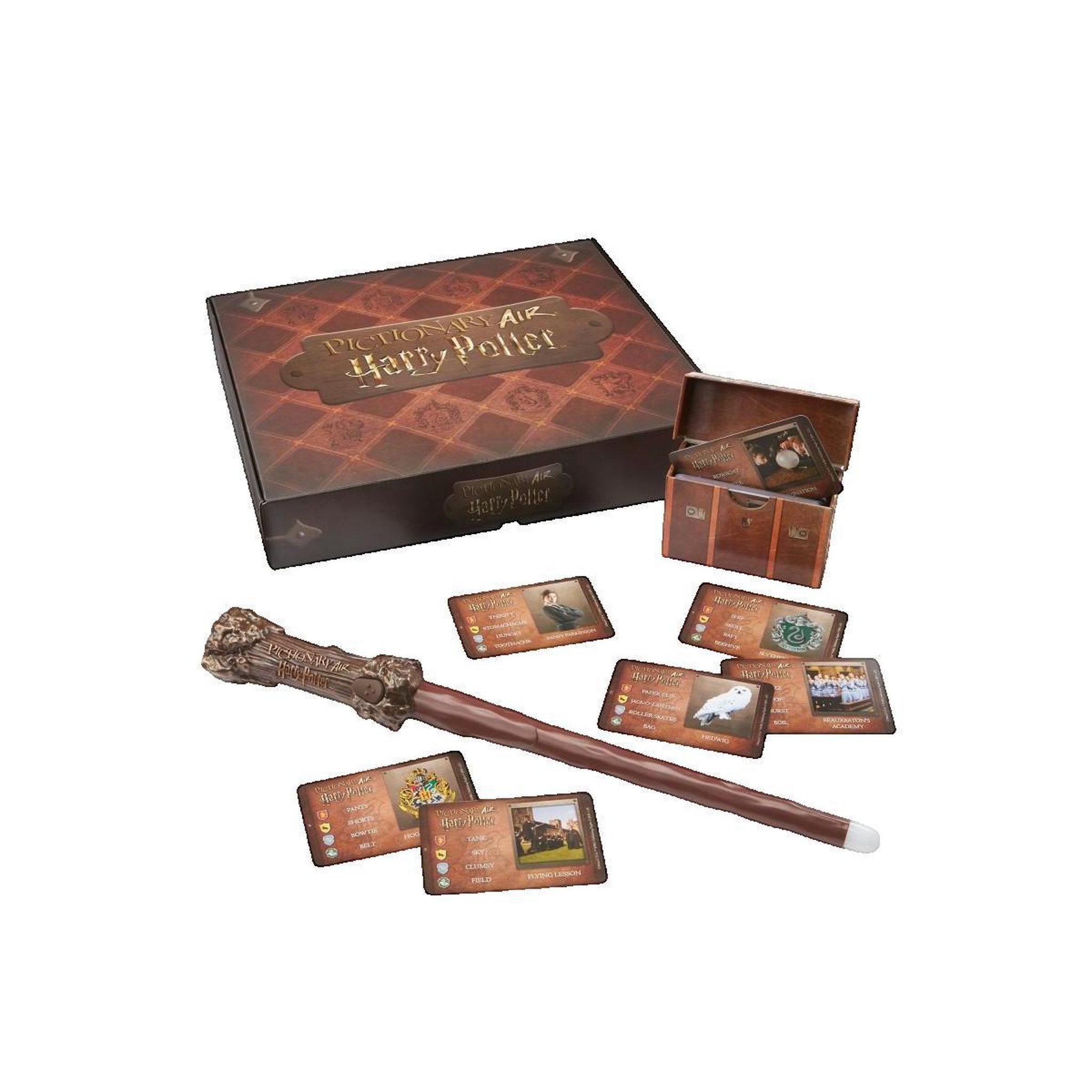 Voir la diapositive 2 : MATTEL GAMES Jeu de société Mattel Pictionary Harry Potter multicolore