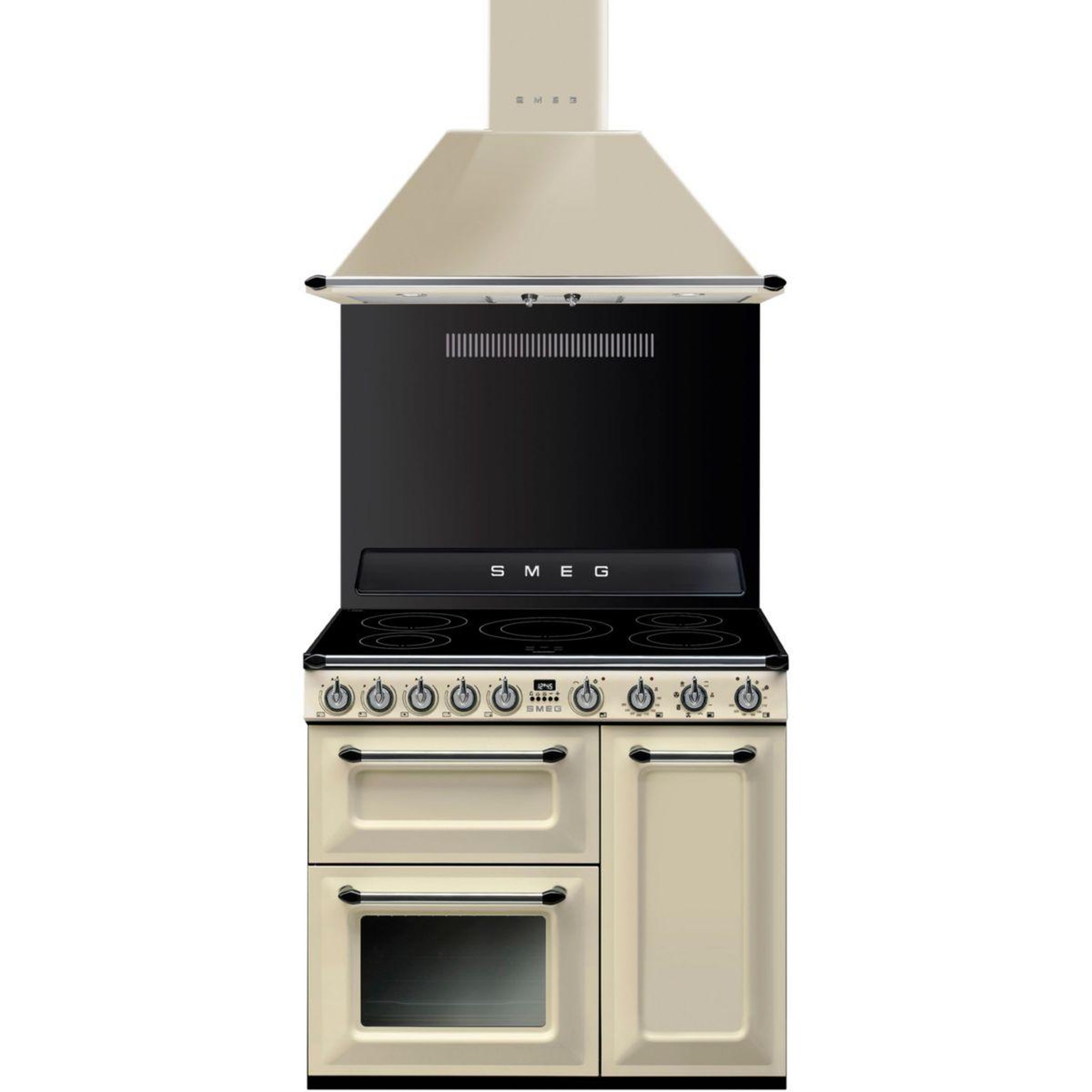 Voir la diapositive 3 : SMEG Piano de cuisson induction TR93IP2
