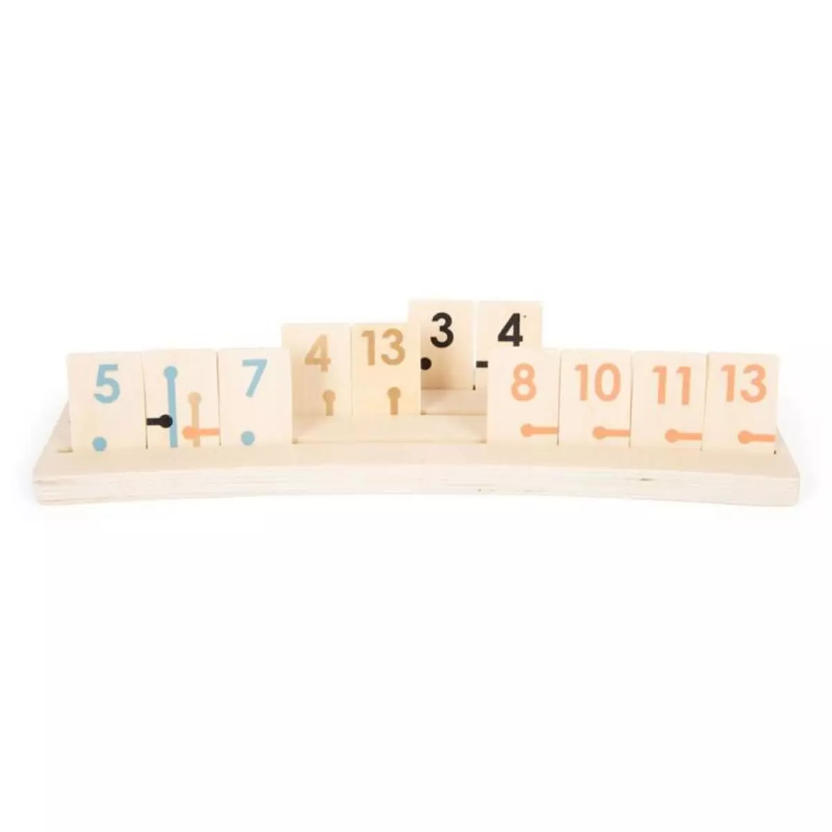 SMALL FOOT Small Foot - Wooden Rummy Game 12224