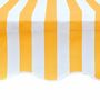 Voir la diapositive 4 : VIDAXL Toile d'auvent Orange et blanc 350x250 cm