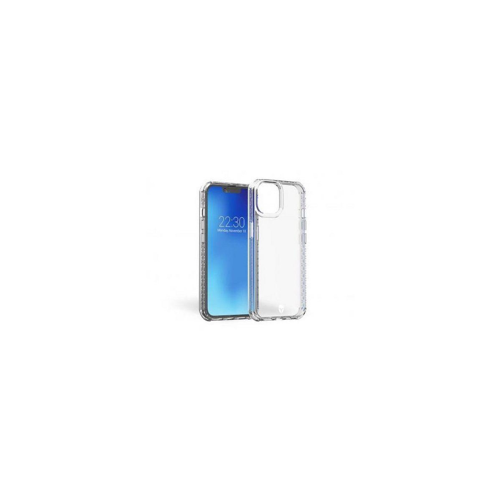 FORCE CASE Coque iPhone 14 et iPhone 13 transparente