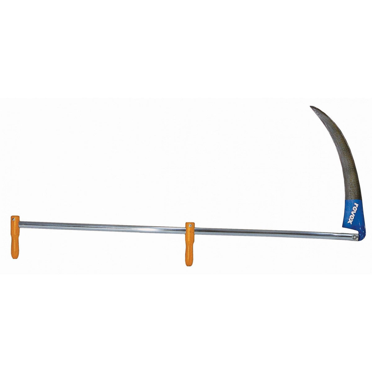 REVEX Faux en acier forgé REVEX, manche en bois