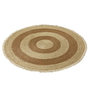 Voir la diapositive 1 : Paris Prix Tapis Rond Déco  Floche Écorce  120cm Naturel