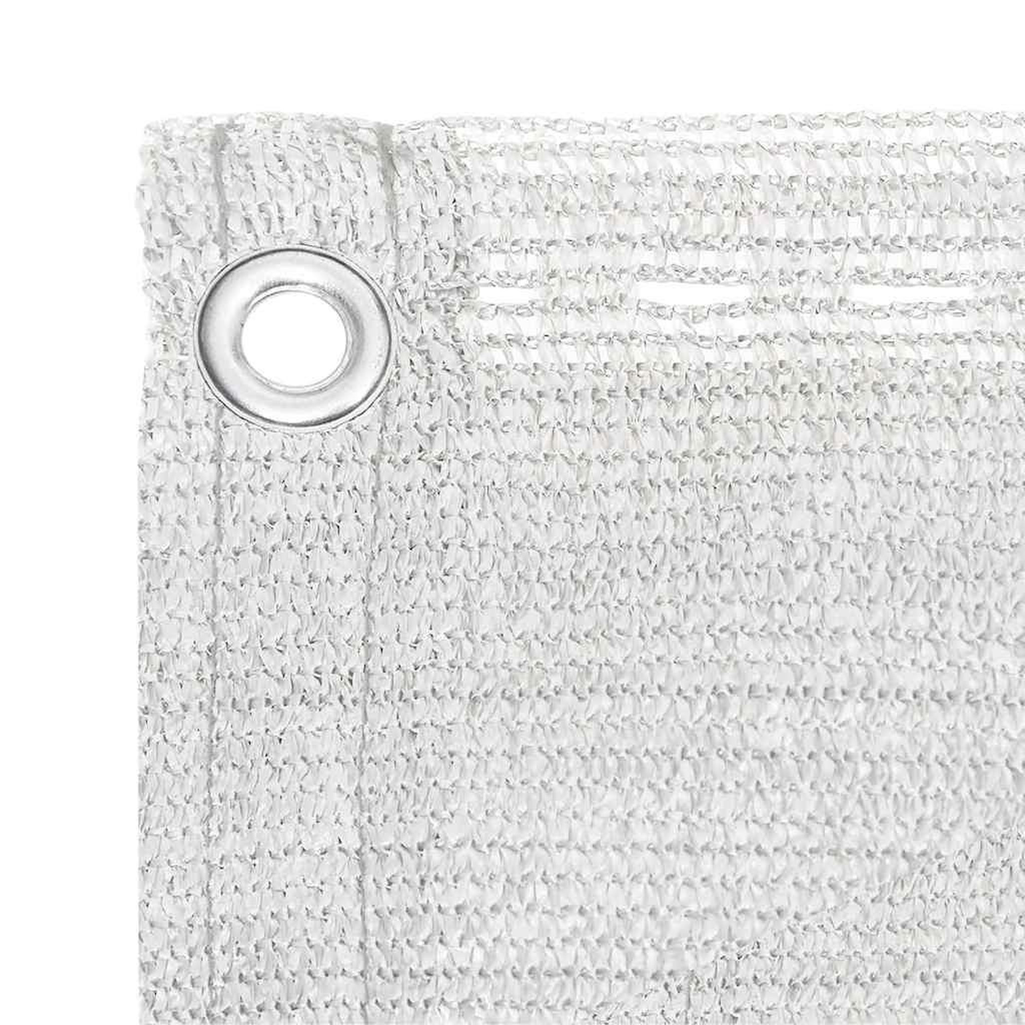 Voir la diapositive 3 : VIDAXL Ecran de balcon blanc 90x300 cm pehd