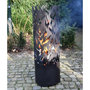 Voir la diapositive 4 : ESSCHERT DESIGN Esschert Design Baril a feu Flames Acier au carbone Noir FF408