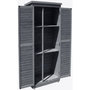 Voir la diapositive 3 : Habitat et Jardin Armoire de jardin  Space  - 87 x 46.5 x 160 cm - Anthracite