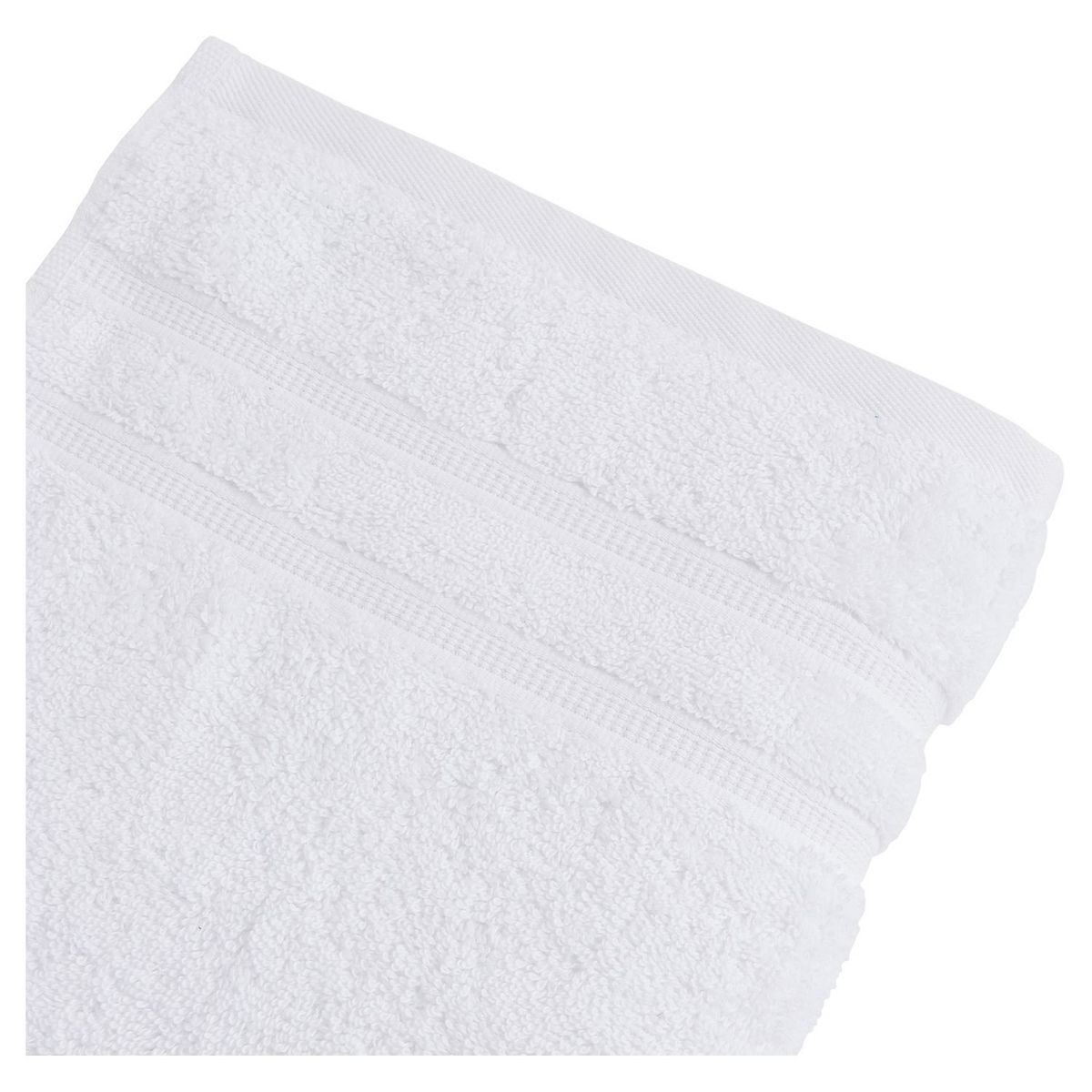 ACTUEL Serviette de toilette unie en coton 600 g/m²