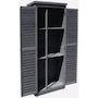 Voir la diapositive 3 : Habitat et Jardin Armoire de jardin  Space  - 87 x 46.5 x 160 cm - Anthracite