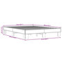 Voir la diapositive 6 : VIDAXL Cadre de lit sans matelas noir 150x200 cm