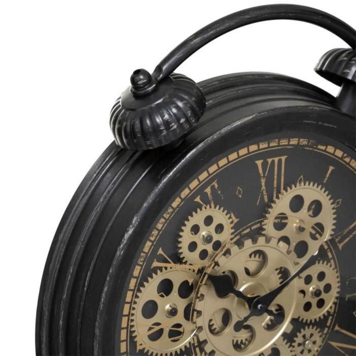 ATMOSPHERA Horloge à Poser Vintage  Mécanique  41cm Noir
