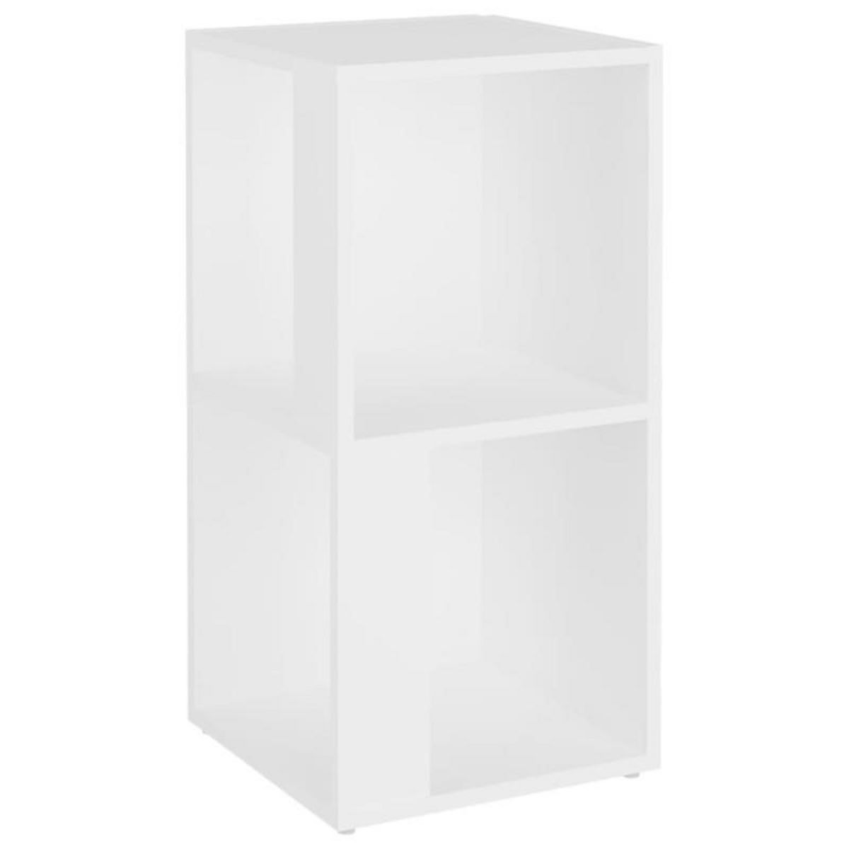 VIDAXL Armoire d angle Blanc 33x33x67 cm Bois d ingénierie