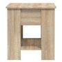 Voir la diapositive 5 : VIDAXL Table basse chene sonoma 101x49x52 cm bois d'ingenierie