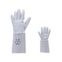 Voir la diapositive 1 : Coverguard Gants de soudeur EUROWELD fleur agneau type argon manchette croûte gris T10 COVERGUARD 2540