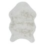 Voir la diapositive 1 : The Home Deco Factory Tapis imitation fourrure poils fins - 60 x 90 cm - Ecru