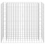 Voir la diapositive 4 : VIDAXL Lit sureleve a gabion Acier galvanise 90x30x90 cm