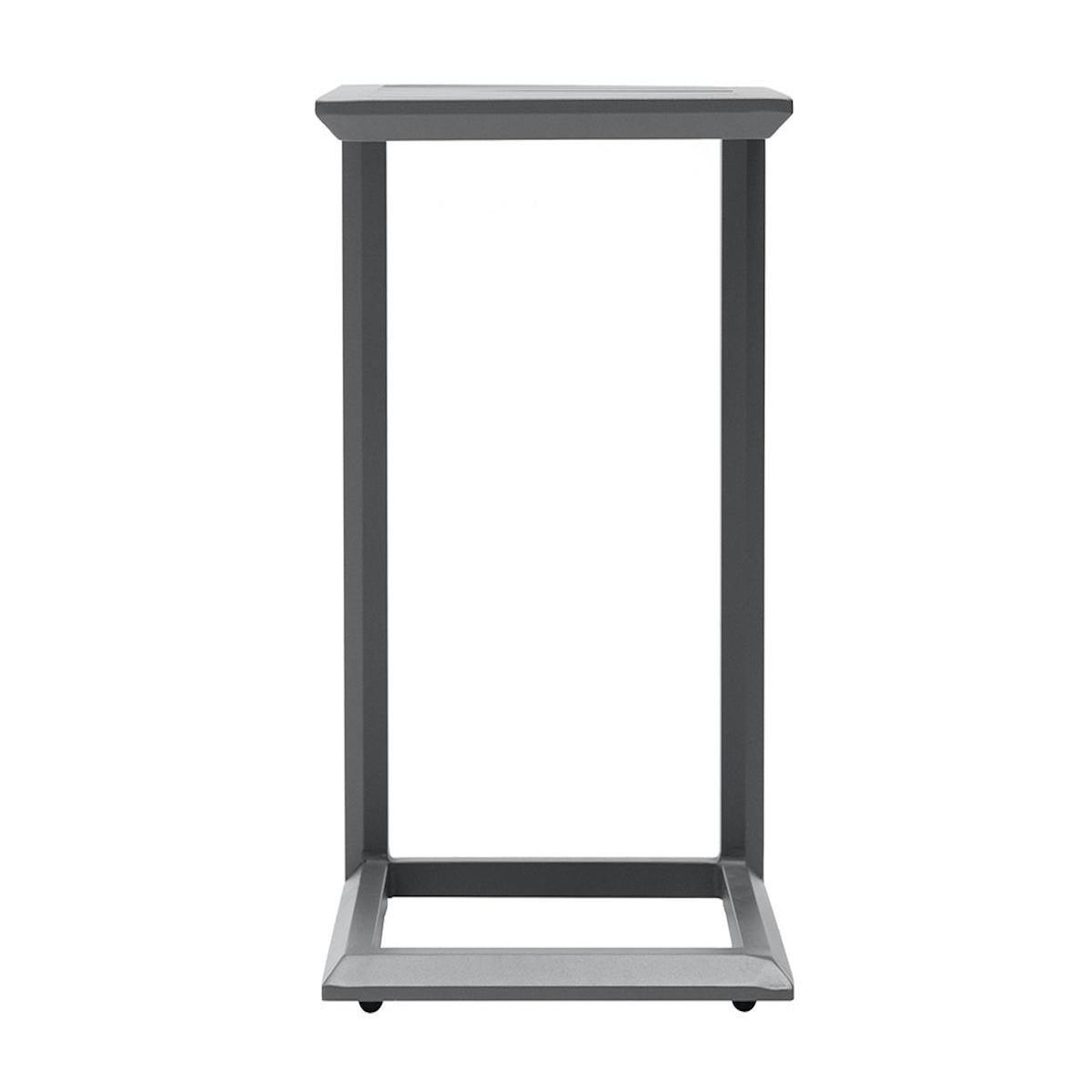 HESPERIDE Table d'appoint en aluminium gris Graphite Evasion - Hespéride