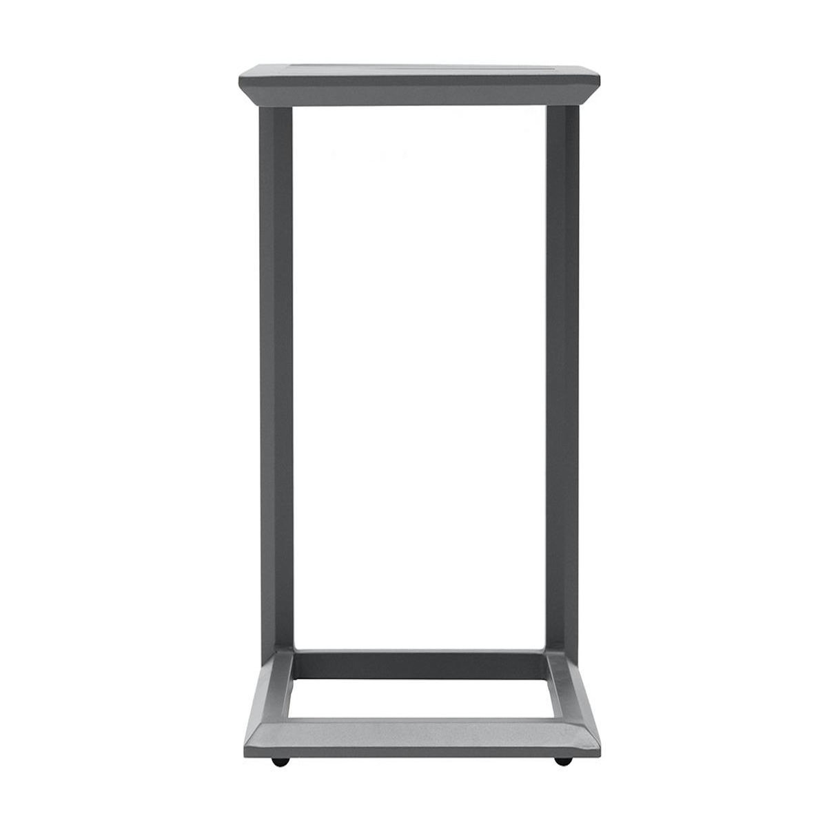 HESPERIDE Table d'appoint en aluminium gris Graphite Evasion - Hespéride